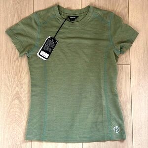 Allbirds Natural Run Tee in Hazy Cargo XS NWT